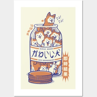 Shiba Antidepressant by Tobe Fonseca Posters and Art